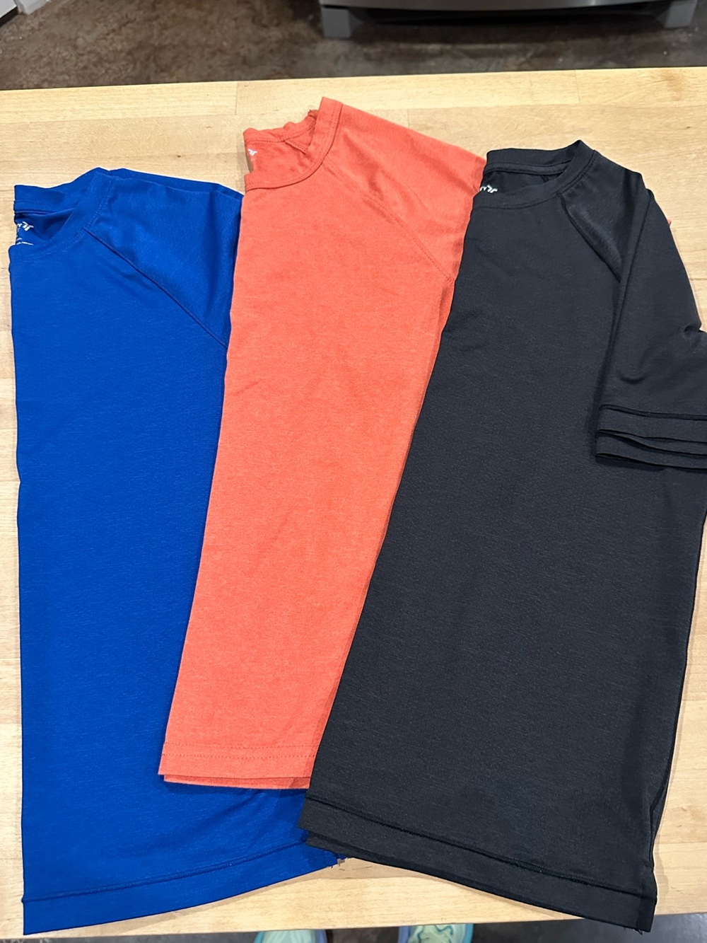 Set of 3 Old Navy Activewear Short Sleeve Shirts